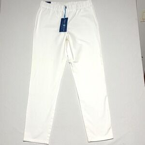 New Soft Surroundings Triple S Jeans Women XLTall White Slimming Support Pull On